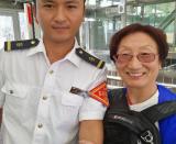 給K9718次列車的感謝信
